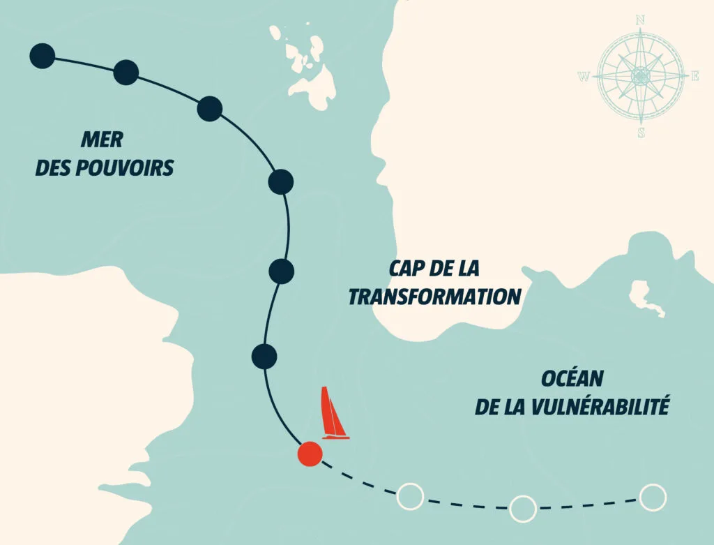La carte du Tour du Monde des Vulnérables est à l'Épisode 7